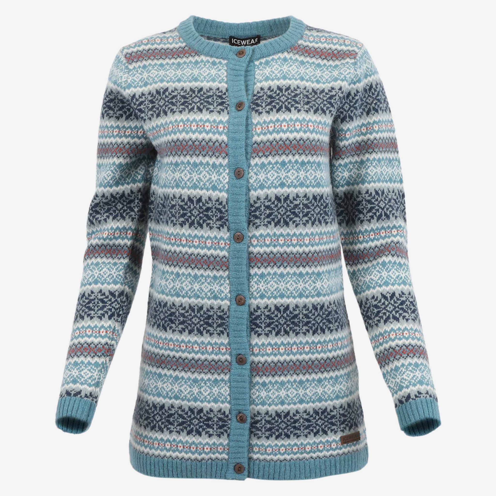 Urður Women's long cardigan sweater